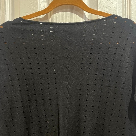 Miss Sasa Black Long Sleeve Sweater - Picture 3 of 4